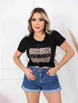Camiseta de Viscolycra Feminina