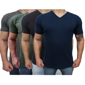 Kit 4 Camisetas Leves e Macias Masculinas